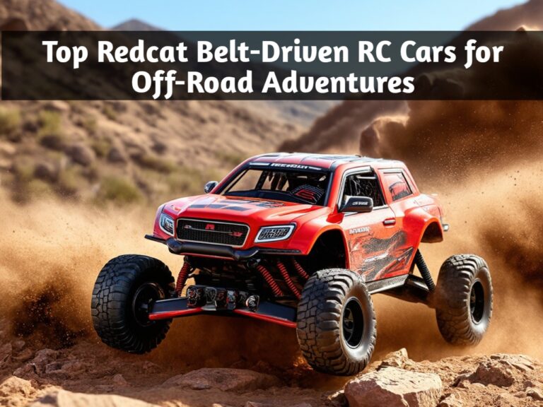 Top Redcat Belt-Driven RC Cars for Off-Road Adventures