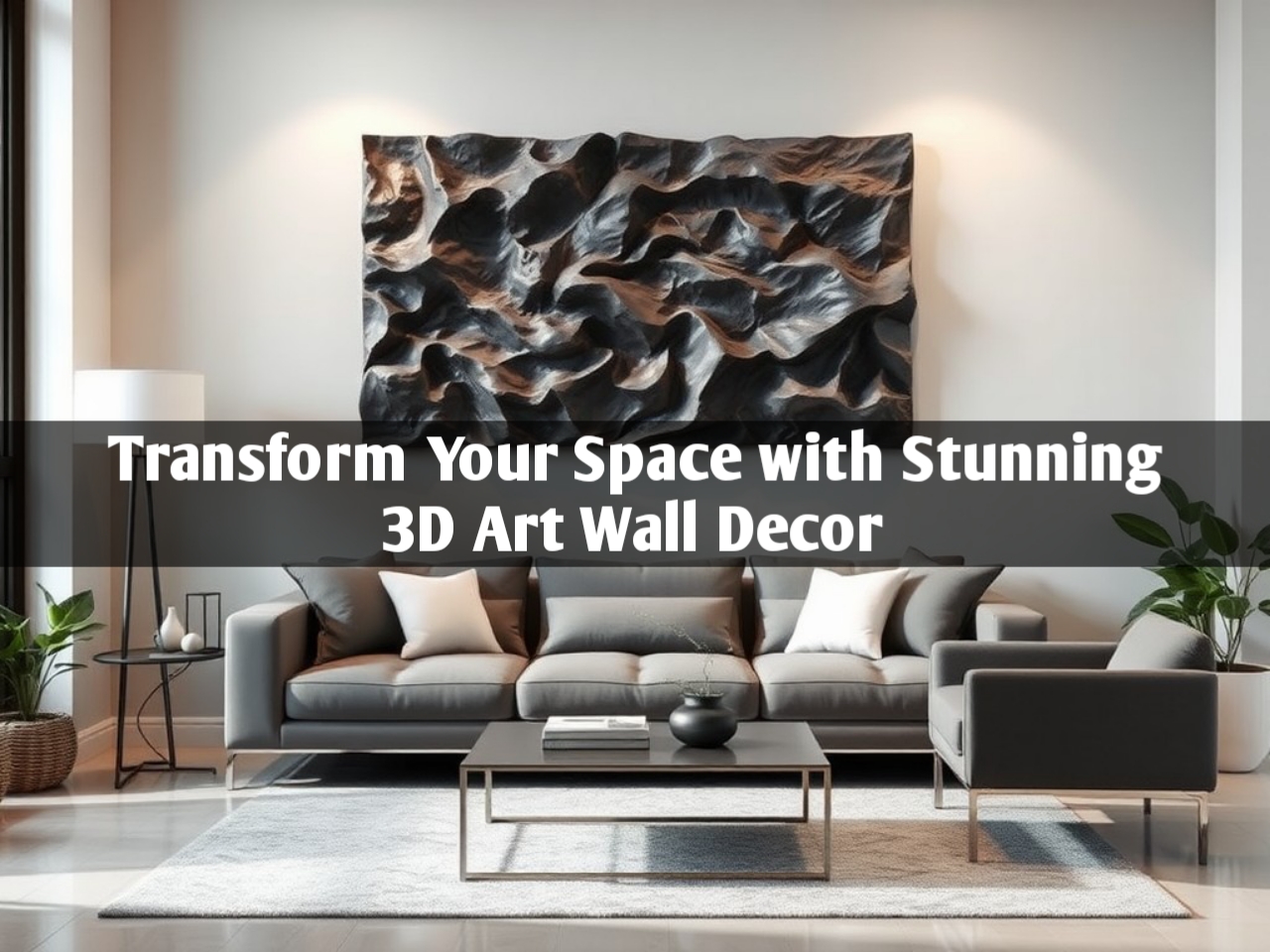 Transform Your Space with Stunning 3D Art Wall Decor