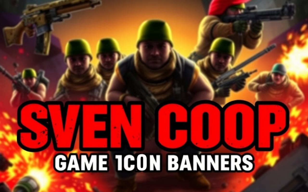 Sven Coop Game Icons Banners