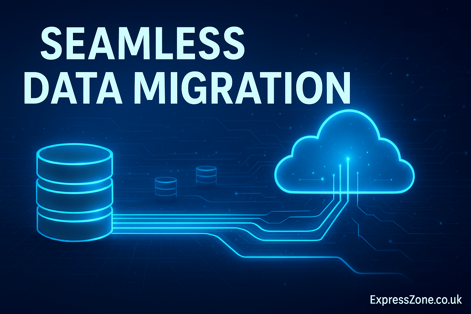 SSIS 950 data migration illustration showing database to cloud integration