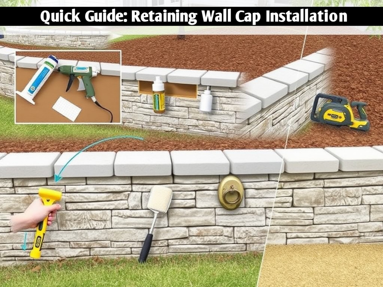 Retaining Wall Cap Installation Guide: Step-by-Step Tips