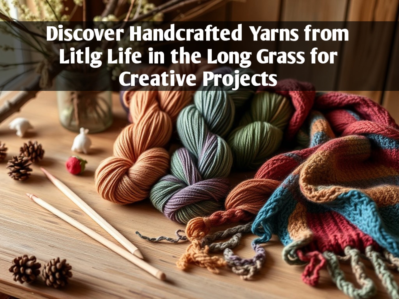 Litlg Life in the Long Grass: Handcrafted Yarns for Creative Projects