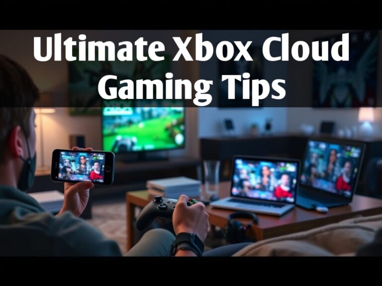 Top Tips to Get the Best Experience with Xbox Cloud Gaming