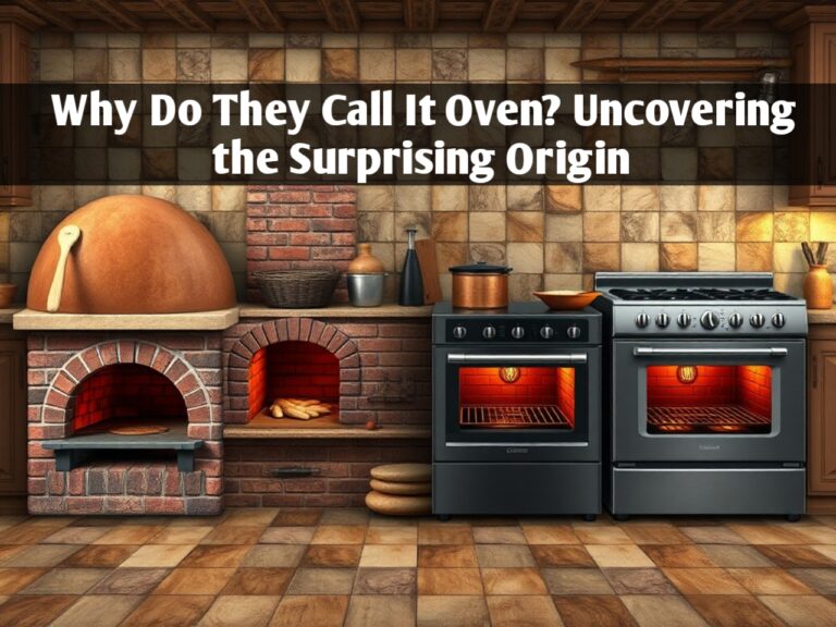 Why Do They Call It Oven? Uncovering the Surprising Origin