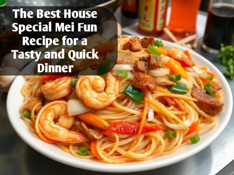 Quick and Tasty House Special Mei Fun Recipe