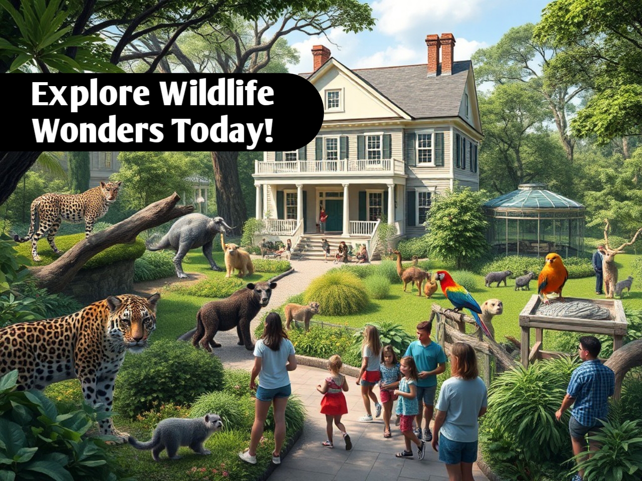 Discover Wildlife Wonders at Kaske House Animal Exhibit