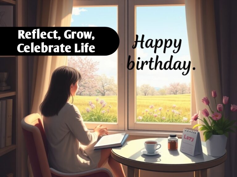 10 Meaningful Birthday Reflections to Inspire Personal Growth