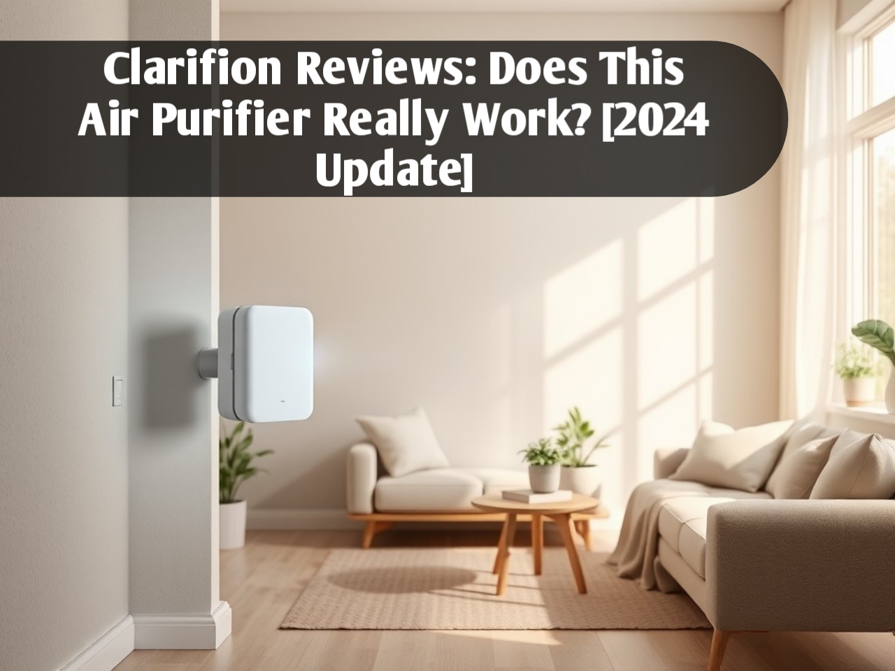 Clarifion Reviews: Does This Air Purifier Really Work? [2024 Update]