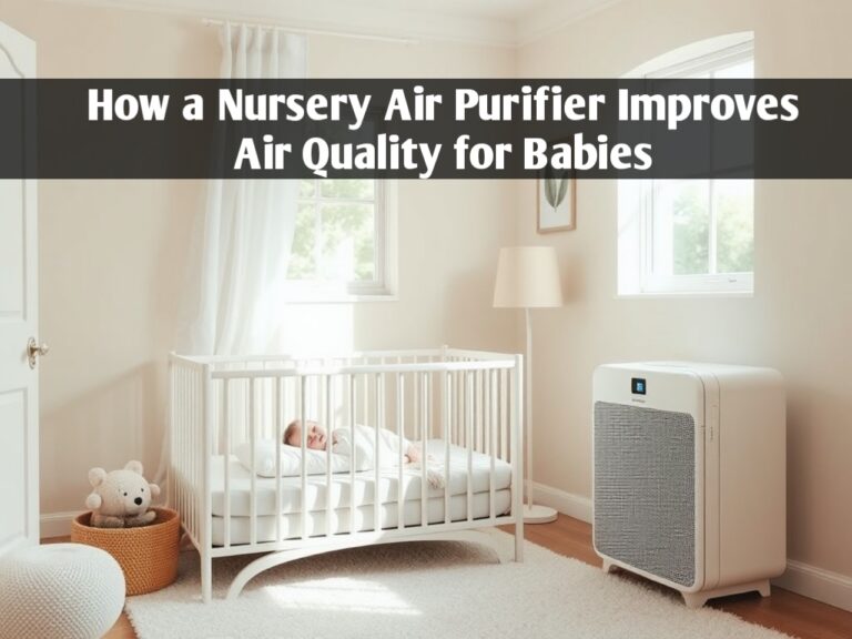 How a Nursery Air Purifier Improves Air Quality for Babies