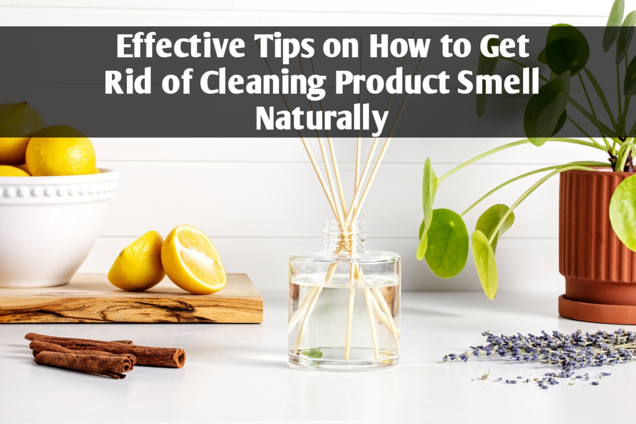 Effective Tips on How to Get Rid of Cleaning Product Smell Naturally