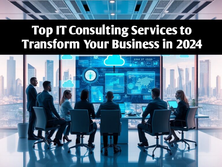 Top IT Consulting Services to Transform Your Business in 2024