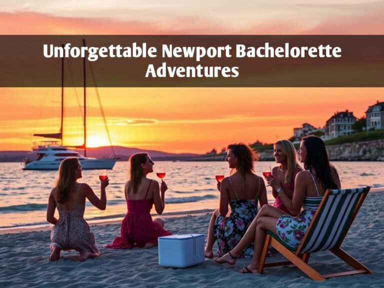 Stylish and Fun Newport Rhode Island Bachelorette Party Ideas