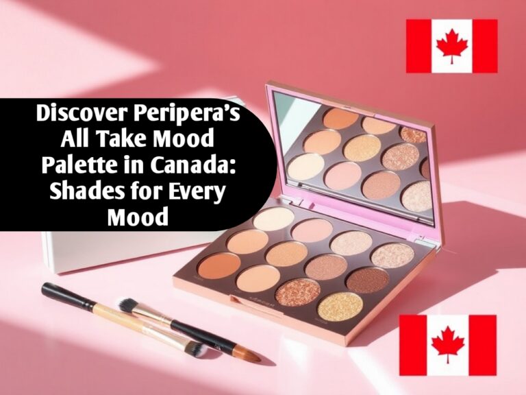 Discover Peripera’s All Take Mood Palette in Canada: Shades for Every Mood