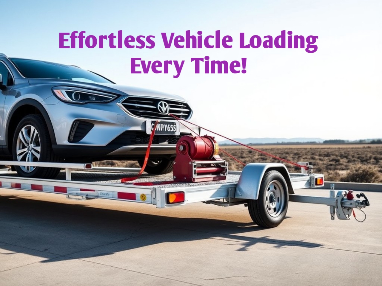 Why You Need a Car Trailer with Winch for Smooth Vehicle Loading