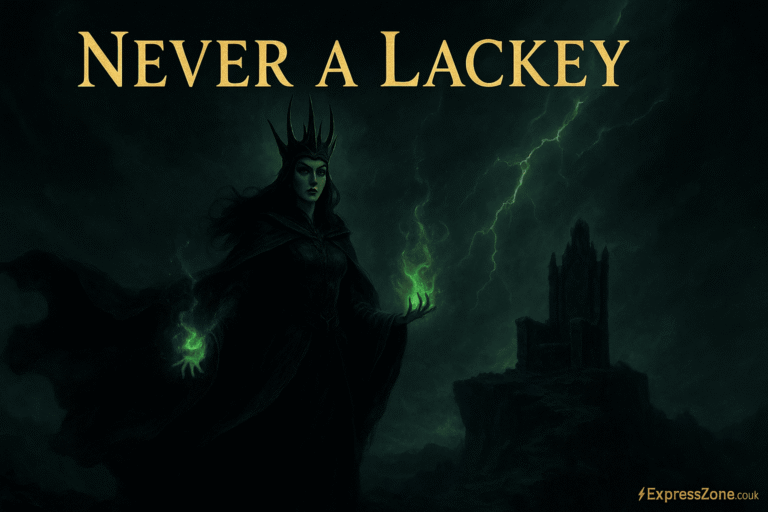 Dark fantasy artwork showing Maleficent wouldn’t be a lacky, symbolizing strength and autonomy