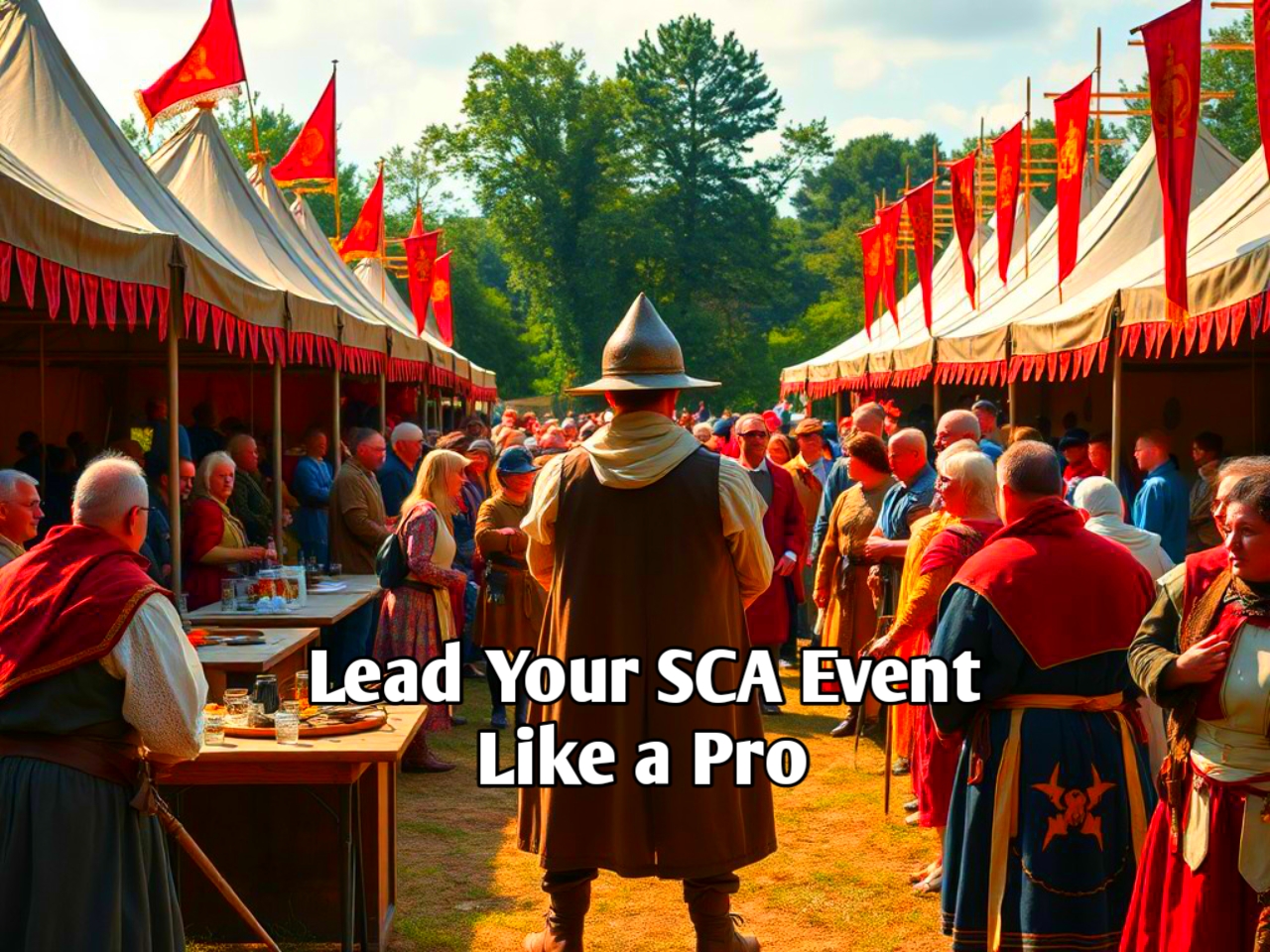 How to Autocrat an SCA Event Like a Pro: Planning, Managing, and Execution