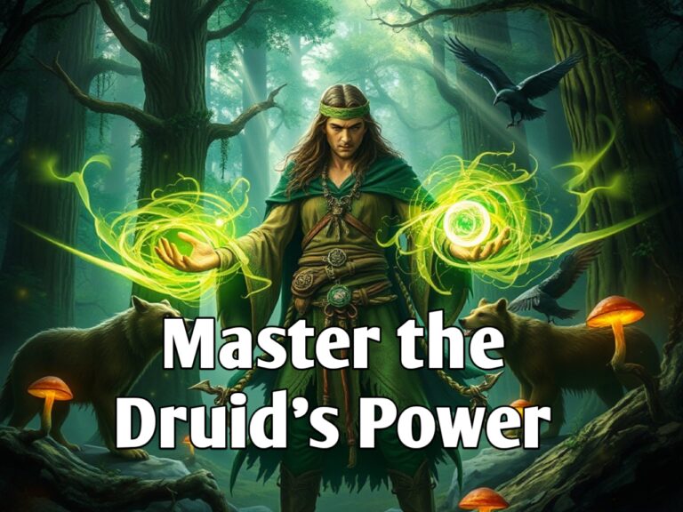 Best Druid Build BG3: Complete Guide to Mastering Spells, Wild Shape, and Gear