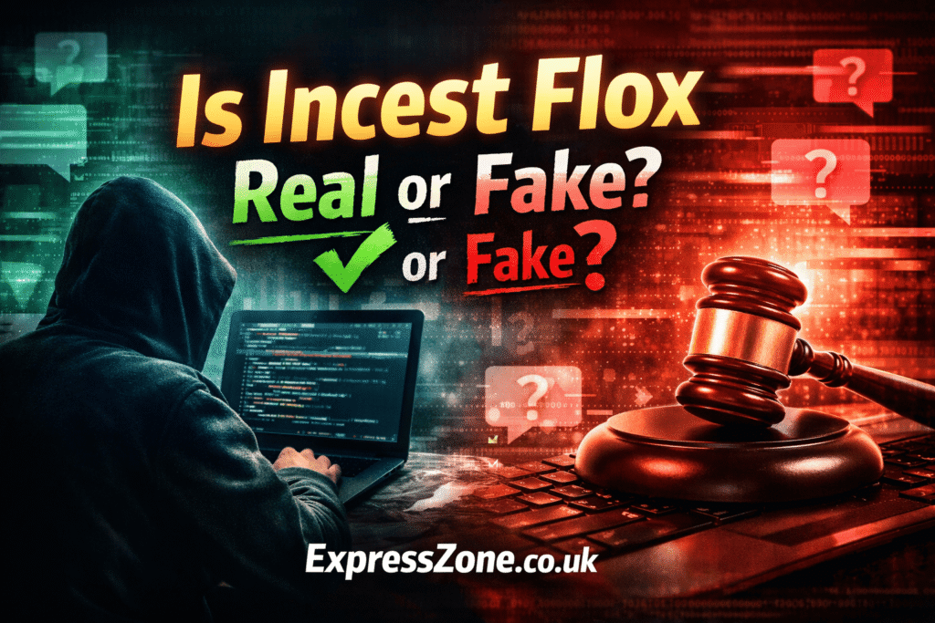 Digital illustration showing mysterious codes and investigation for the viral keyword incest flox