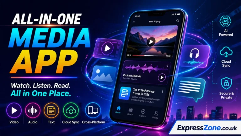application mobile dualmedia futuristic all in one media app with video audio text integration