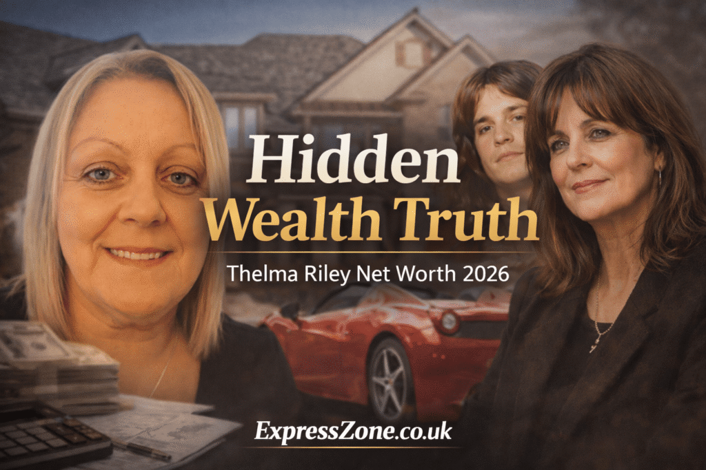 thelma riley net worth concept image showing private lifestyle luxury house and financial background